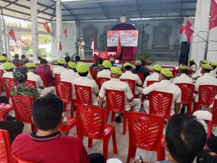 Pelantikan Pengurus Pemuda Panca Marga Anak Ranting Desa Banjarasem